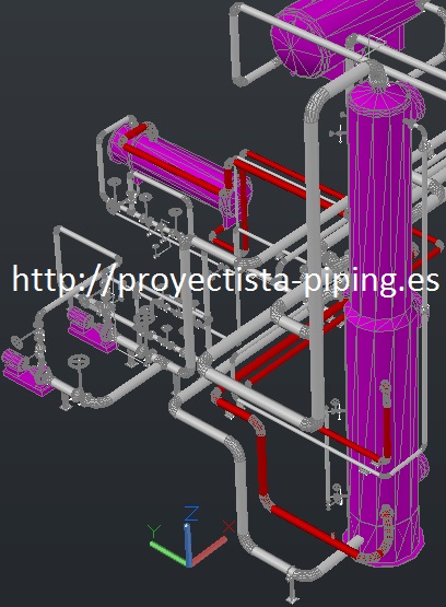cursos formacion diseño tuberias industriales, piping, modelado 3D CADWorx